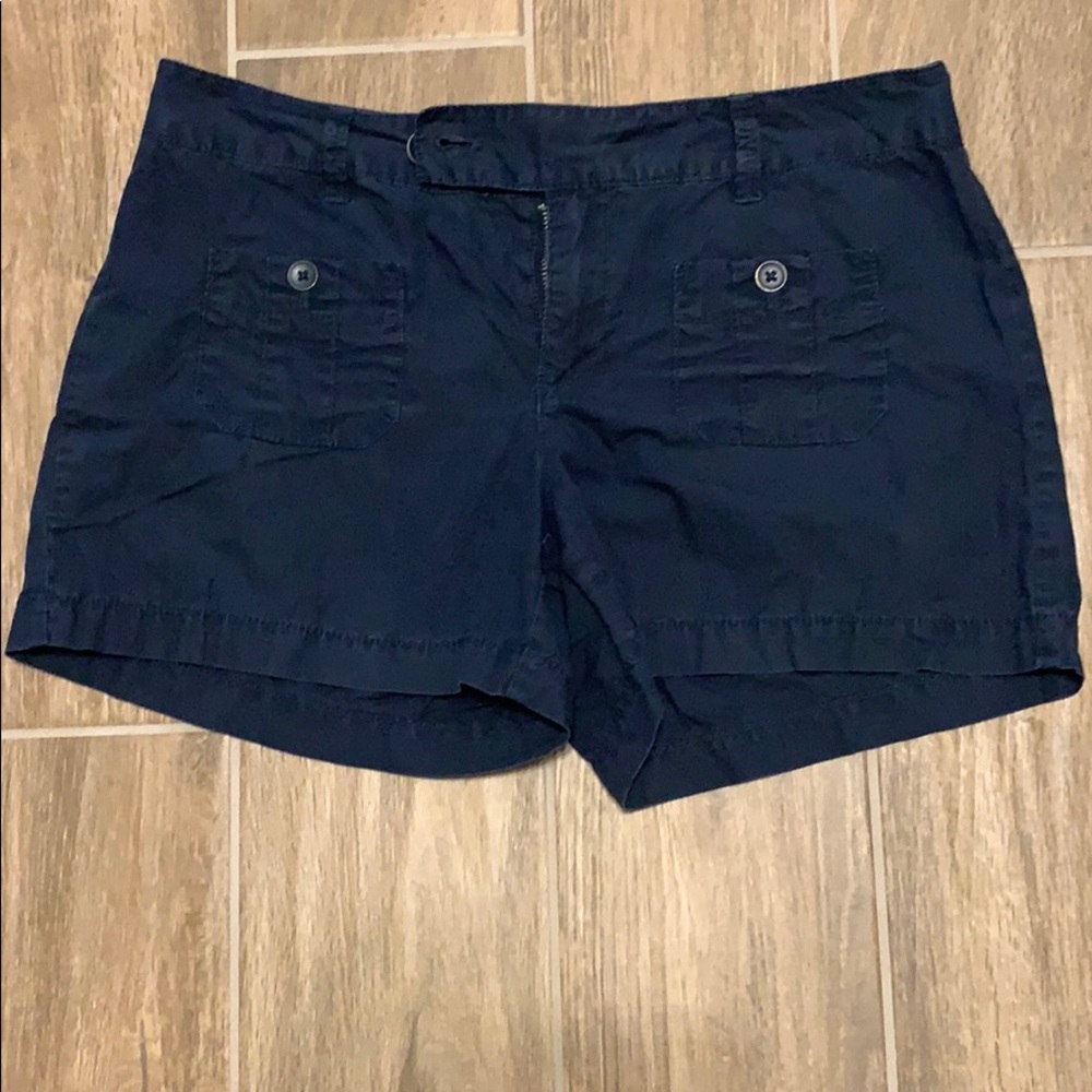 Loft navy blue shorts size 4